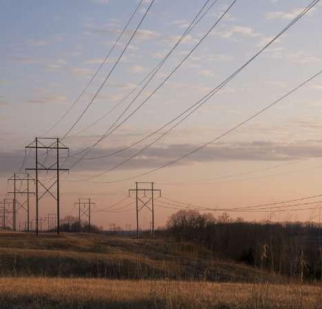 transmission towers